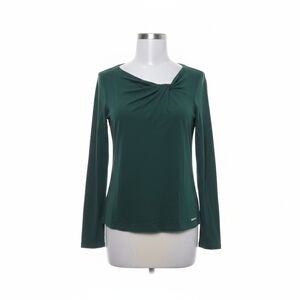Michael Kors Forest Green Long Sleeve Top